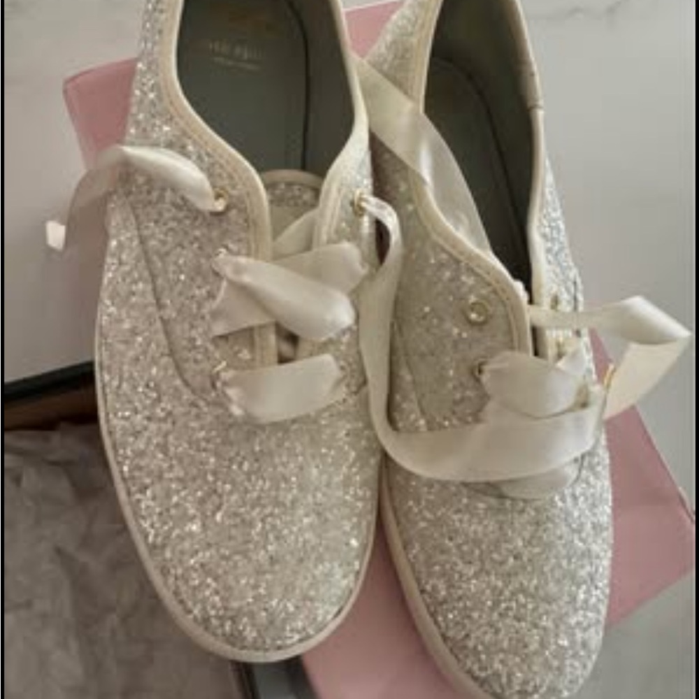 Kate Spade Glitter Sneakers
